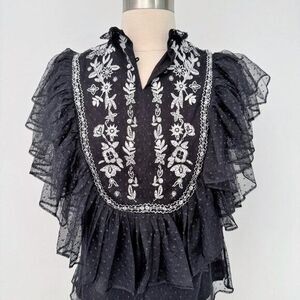 Stellah Mesh Top, Size XS